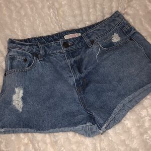 Jean shorts